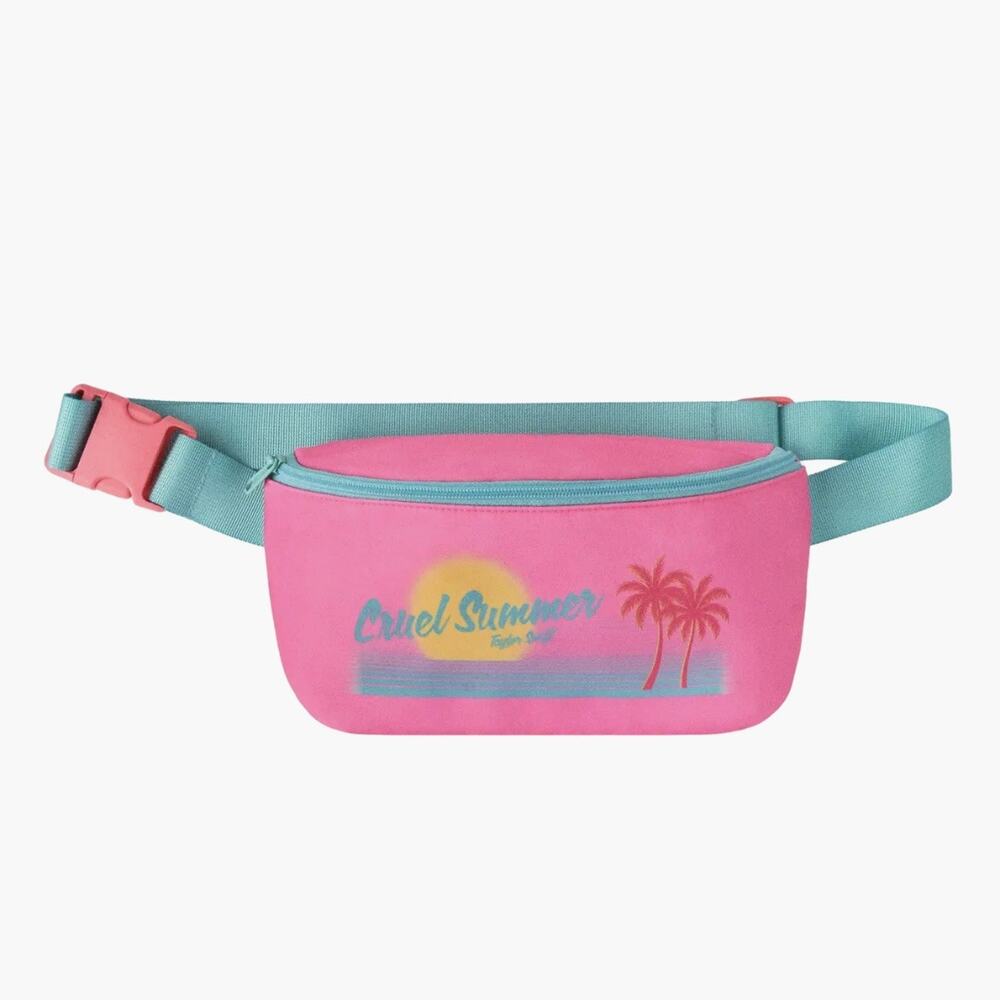Taylor Swift OFFICIAL Merch (SOLD OUT) CRUEL SUMMER THROWBACK BELT BAG In Hand!